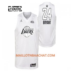 Maillot NBA Los Angeles Lakers Kobe Bryant 24 2018 All-Star Jordan Brand Blanc Swingman - Enfant